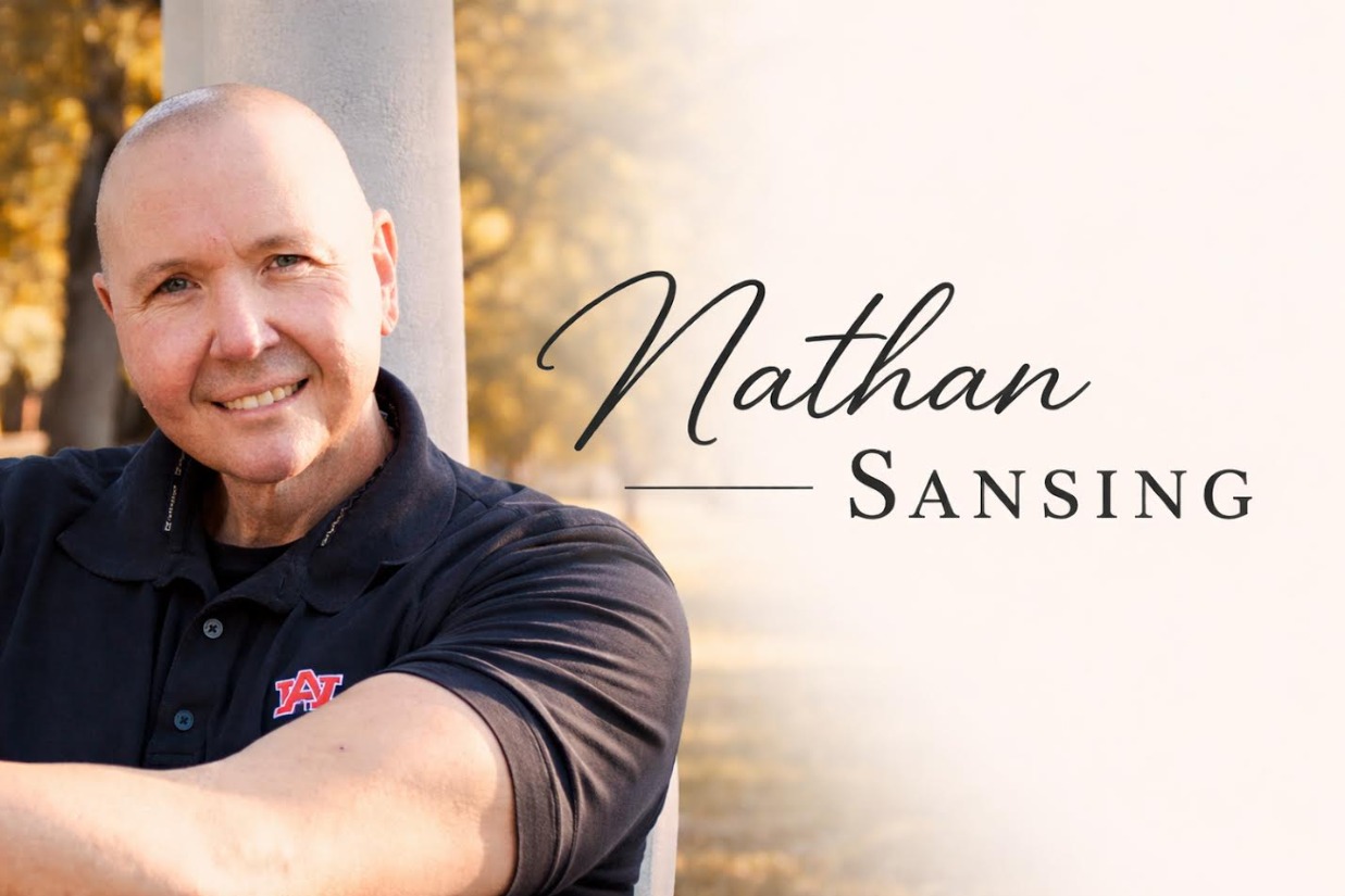 A quiet writing desk at sunrise, where Nathan E Sansing writes each morning